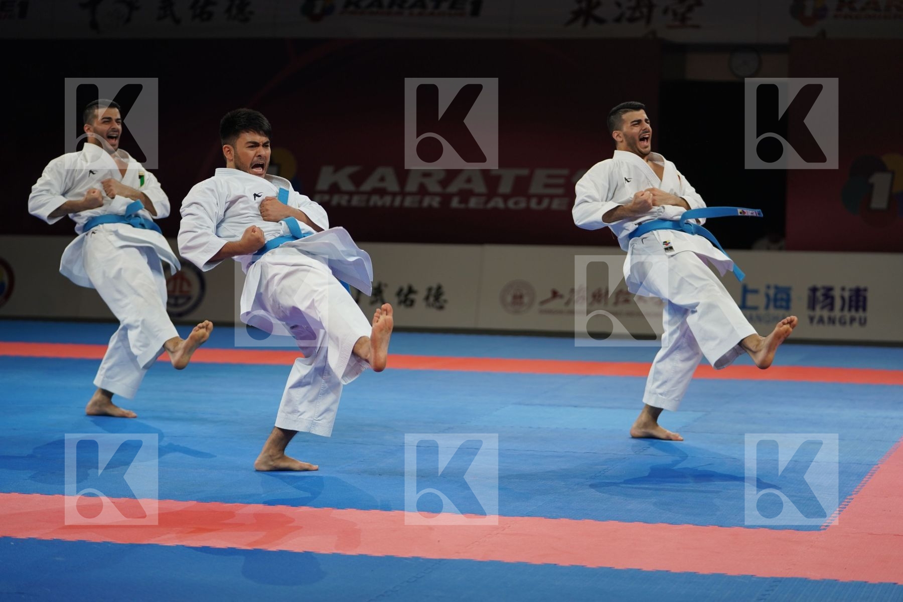 KUWAIT in Senior Team Male Kata - Gold bout