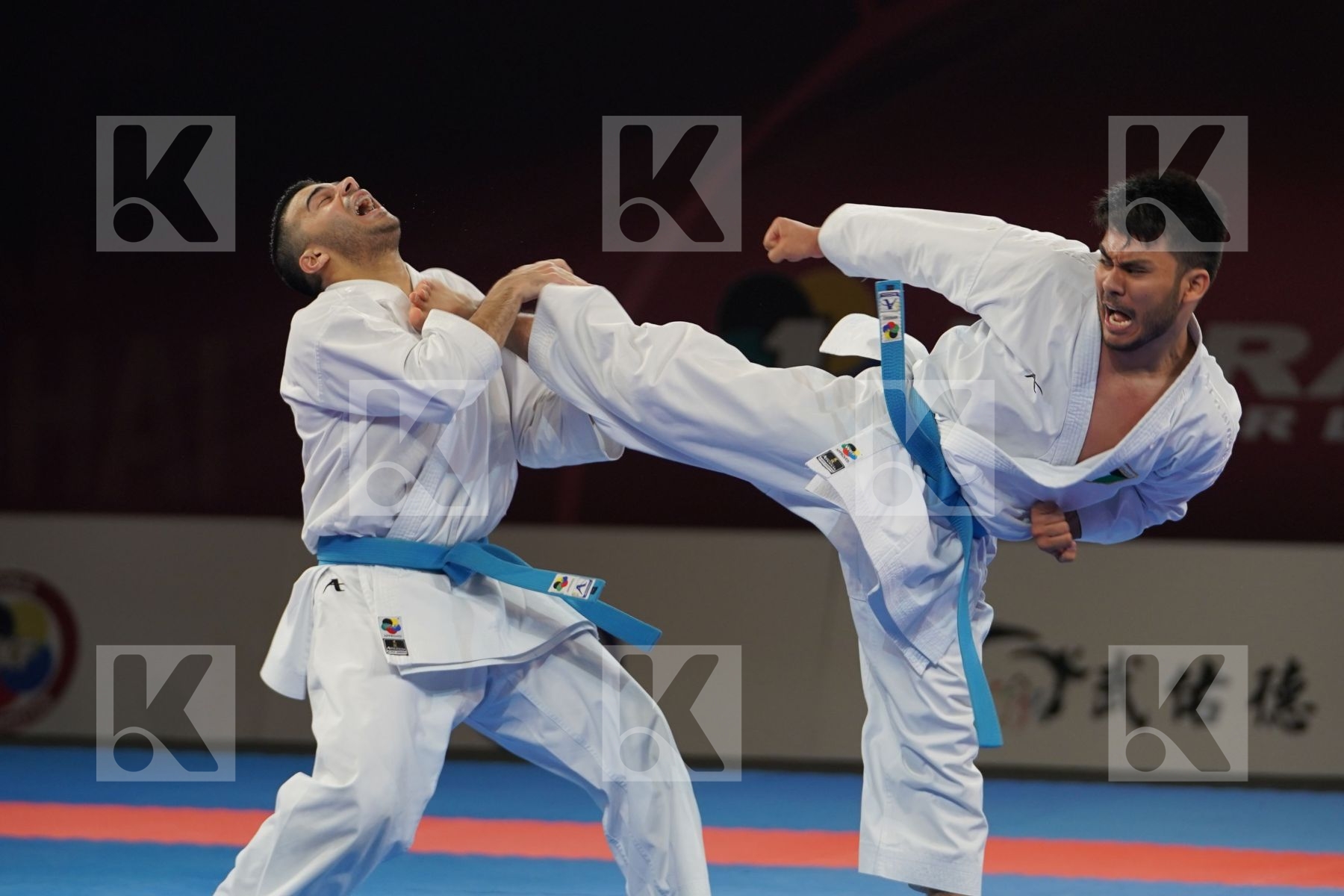KUWAIT in Senior Team Male Kata - Gold bout