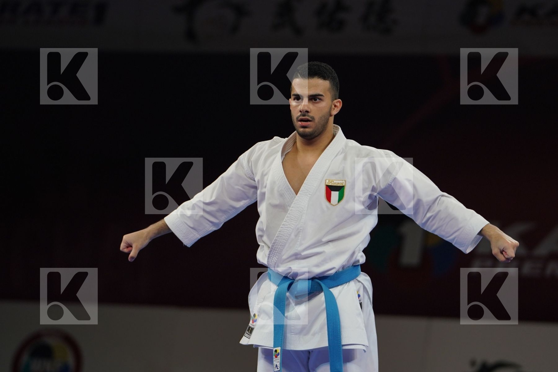 KUWAIT in Senior Team Male Kata - Gold bout