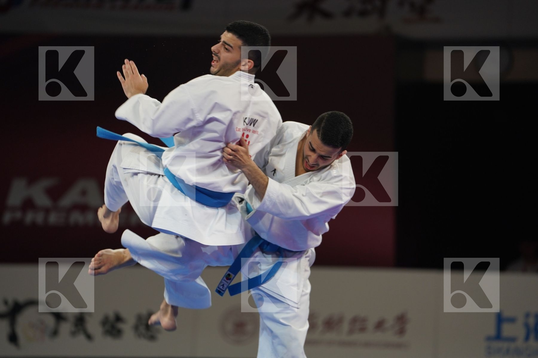 KUWAIT in Senior Team Male Kata - Gold bout