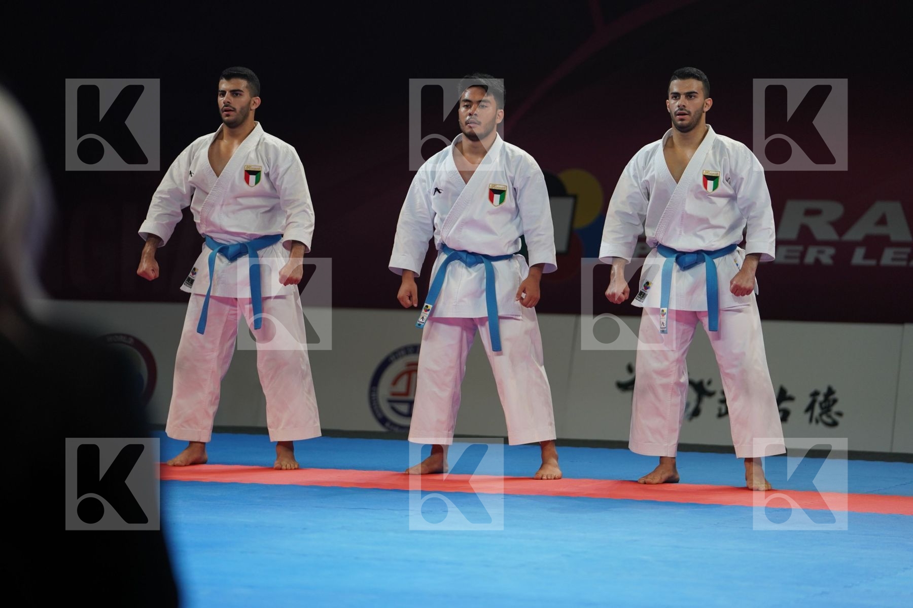 KUWAIT in Senior Team Male Kata - Gold bout