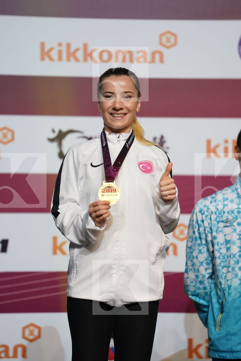 OZCELIK ARAPOGLU SERAP (TURKEY) during podium ceremony