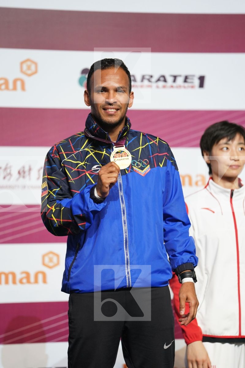 MADERA DELGADO ANDRES (VENEZUELA) during podium ceremony
