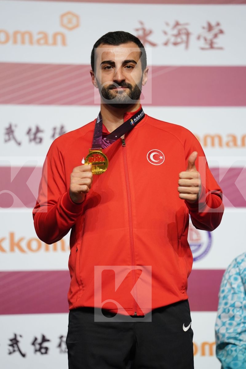 AKTAS UGUR (TURKEY) during podium ceremony
