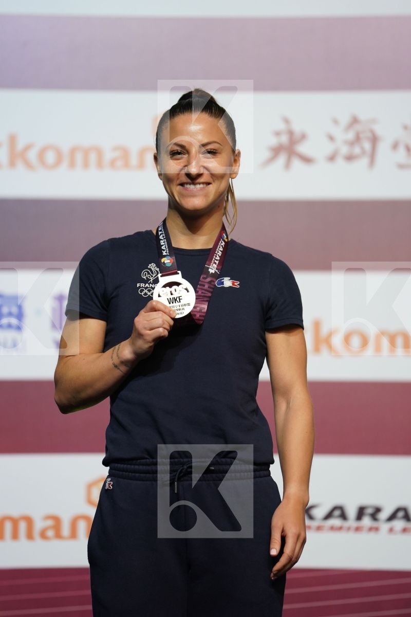 RECCHIA ALEXANDRA (FRANCE) during podium ceremony