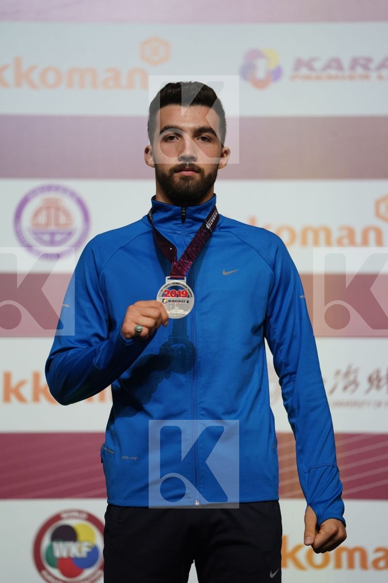 KARIMI SEYEDALI (ISLAMIC REPUBLIC OF IRAN) during podium ceremony