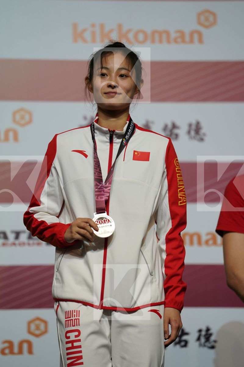 GONG LI (PEOPLES REPUBLIC OF CHINA) during podium ceremony