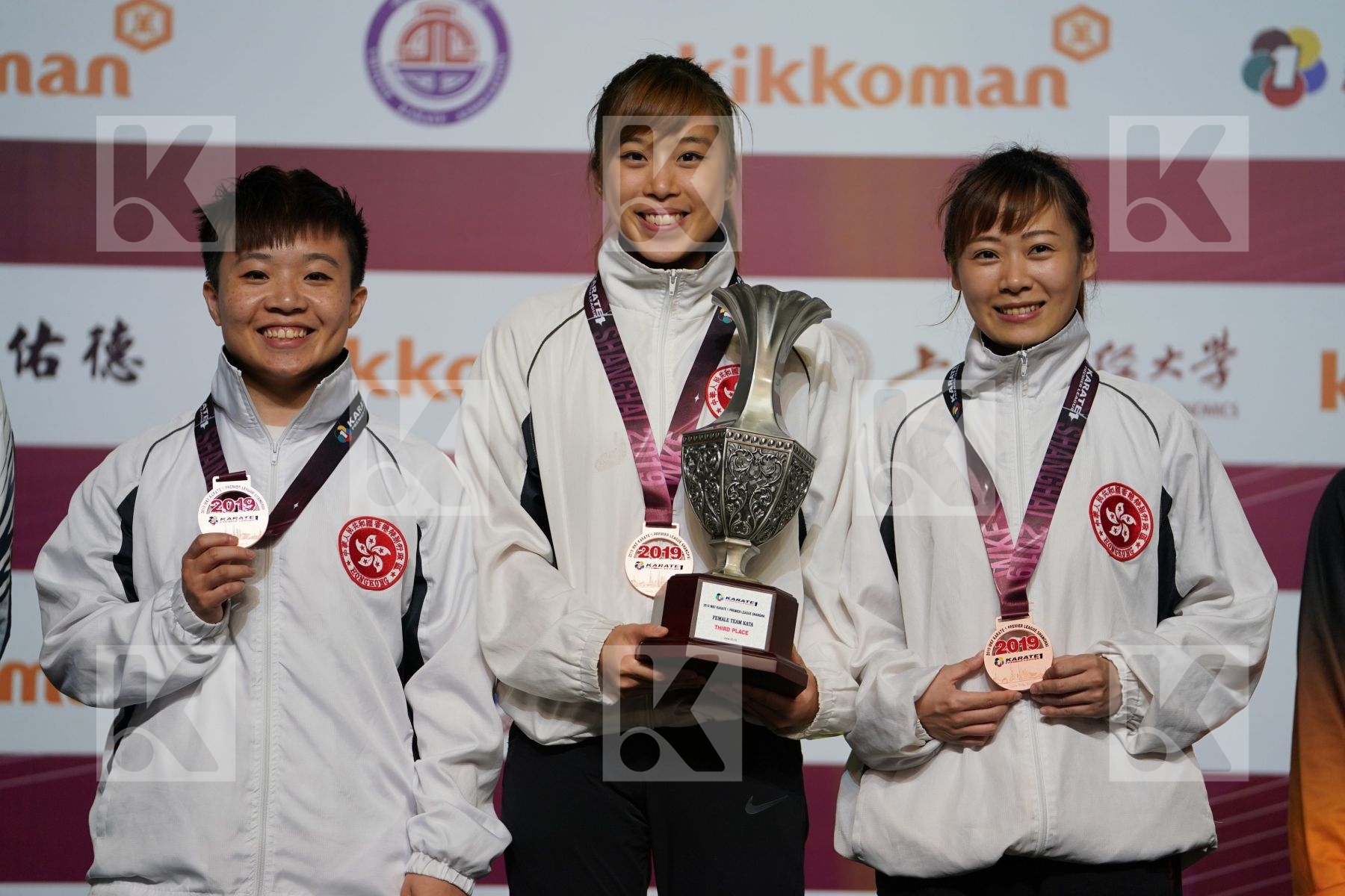 KUWAIT during podium ceremony