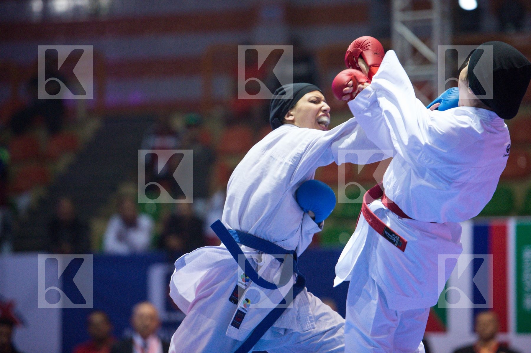 -50 kg Egypt final kumite Ozcelik Serap Rashed Areeg Turkey