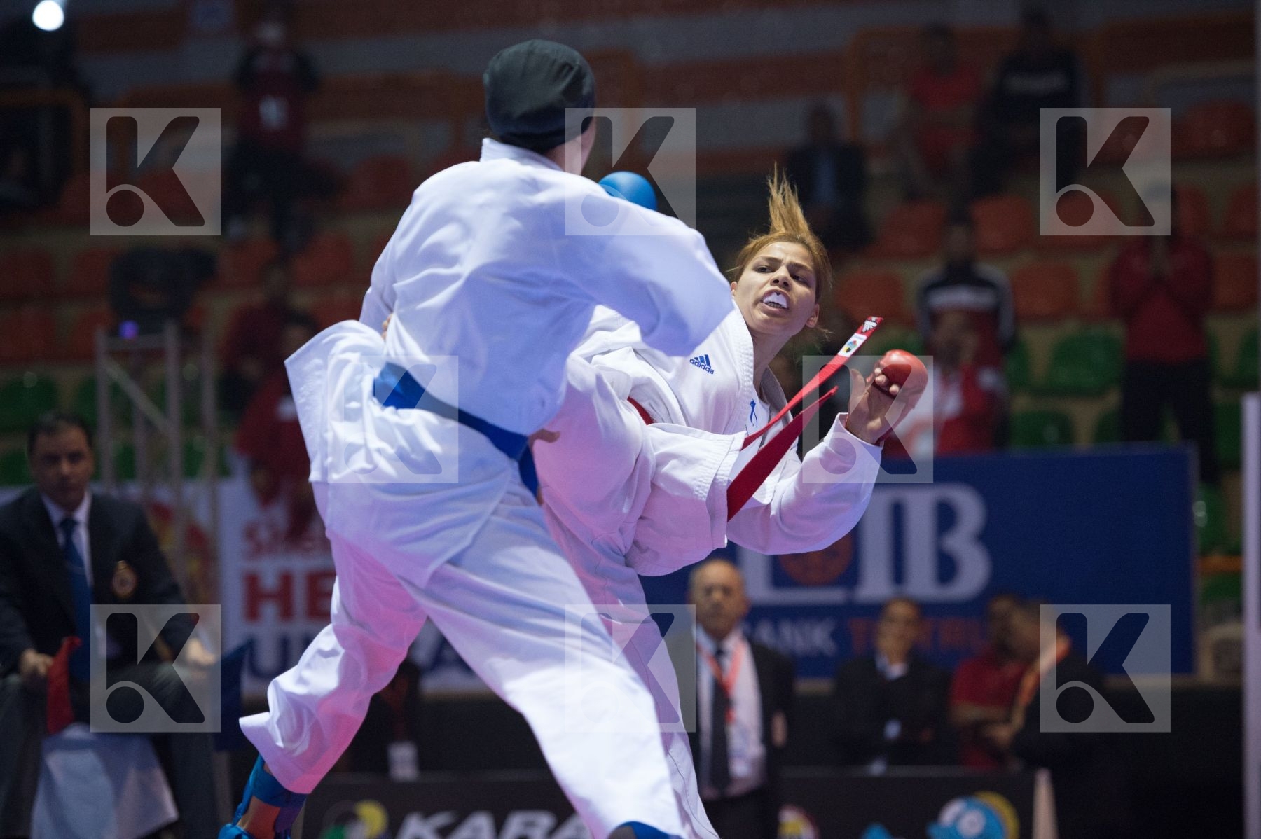 -61 kg Egypt final kumite Lotfy Giana Shheber Mouna Syrian Arab