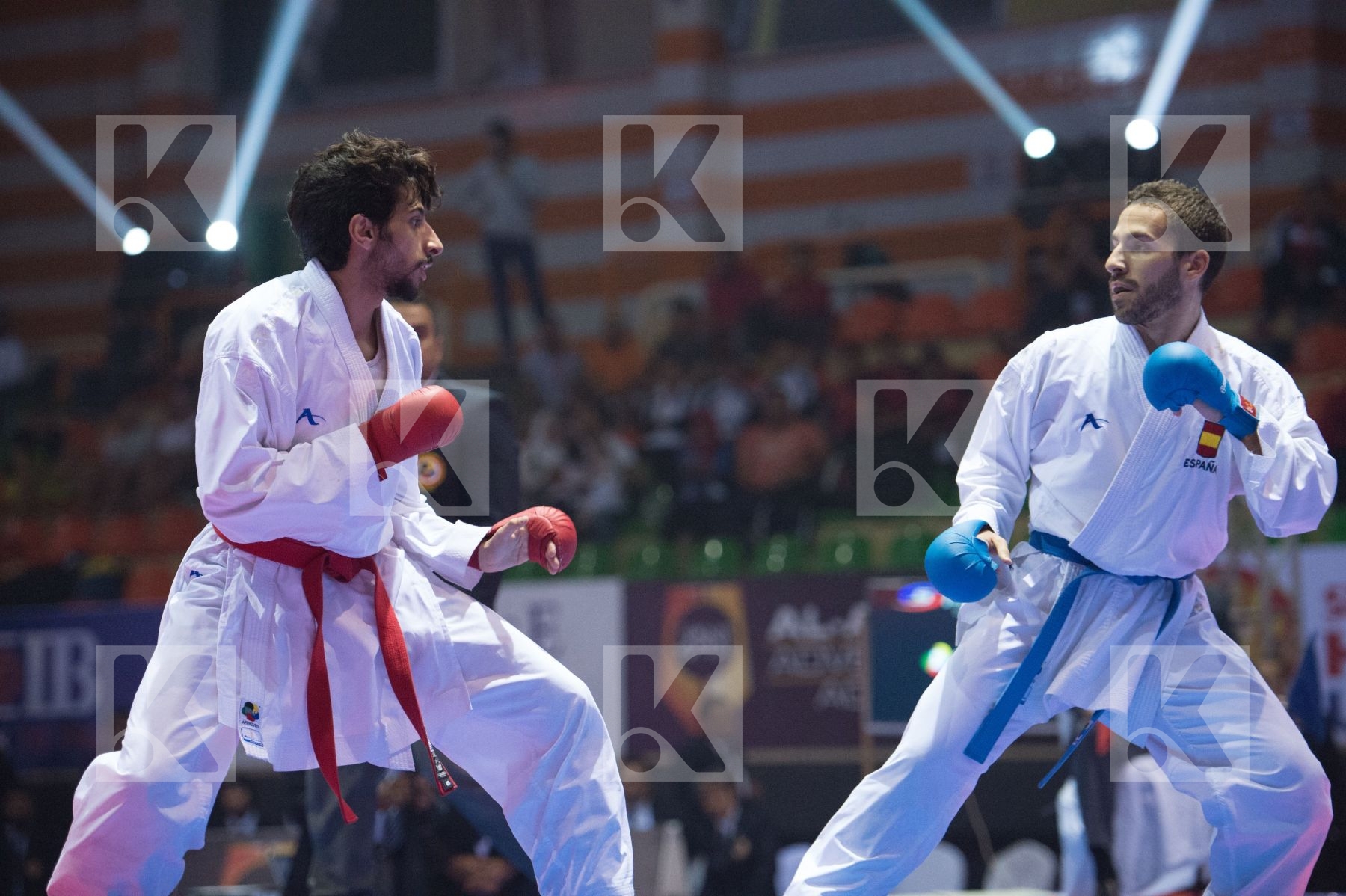 -60 kg Almalki Abdulhadi final Gomez Garcia Matias kumite Saudi