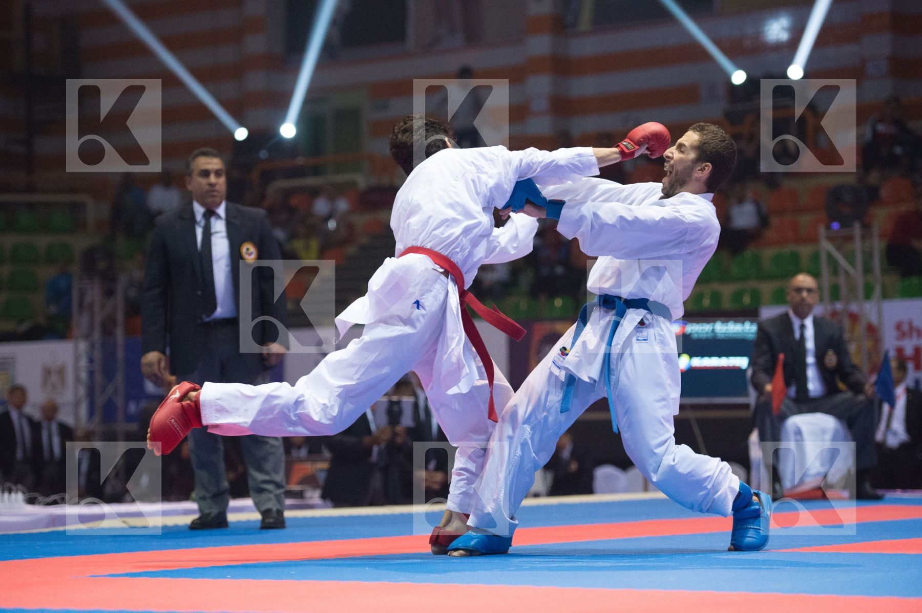 -60 kg Almalki Abdulhadi final Gomez Garcia Matias kumite Saudi