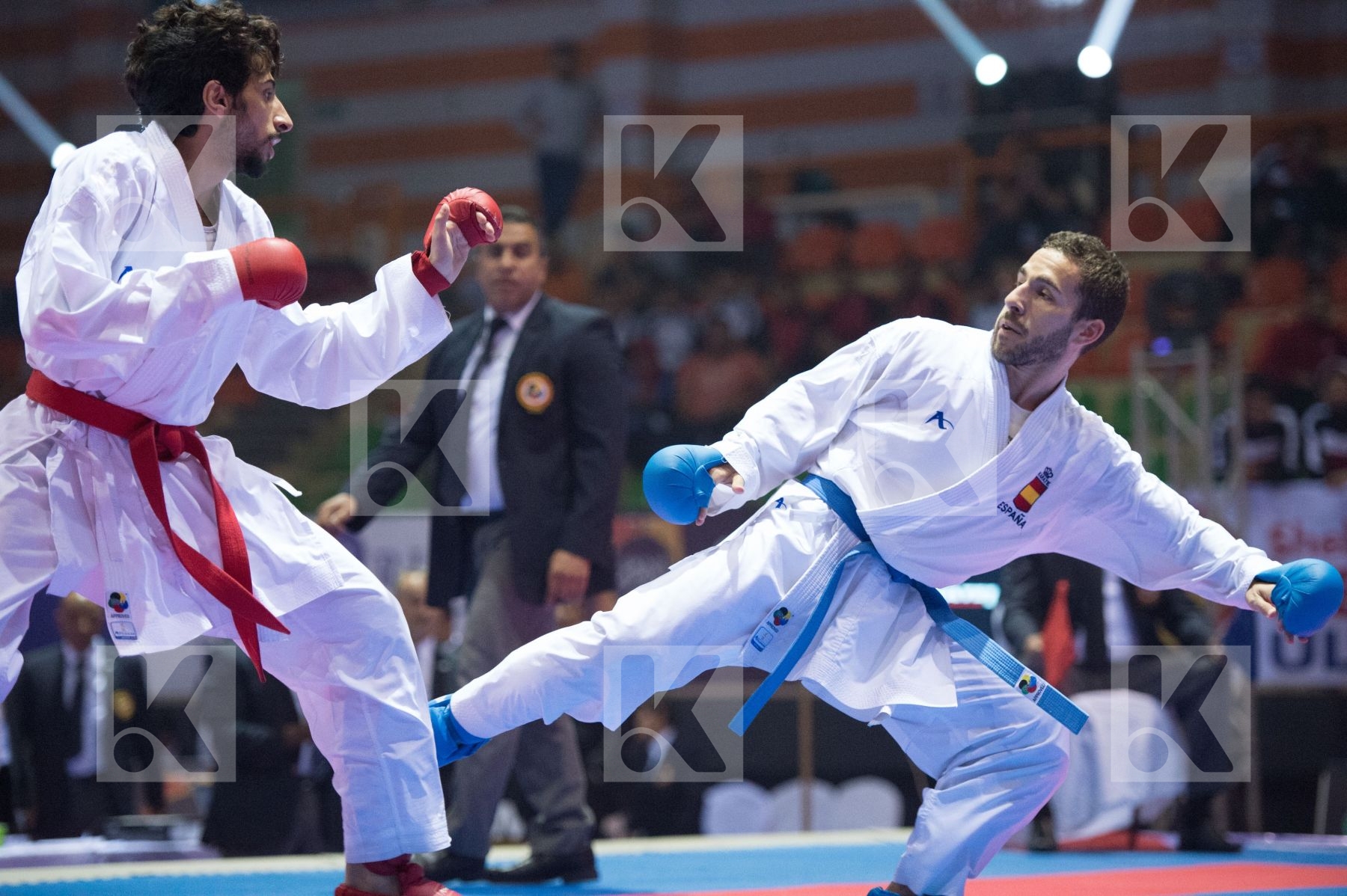 -60 kg Almalki Abdulhadi final Gomez Garcia Matias kumite Saudi