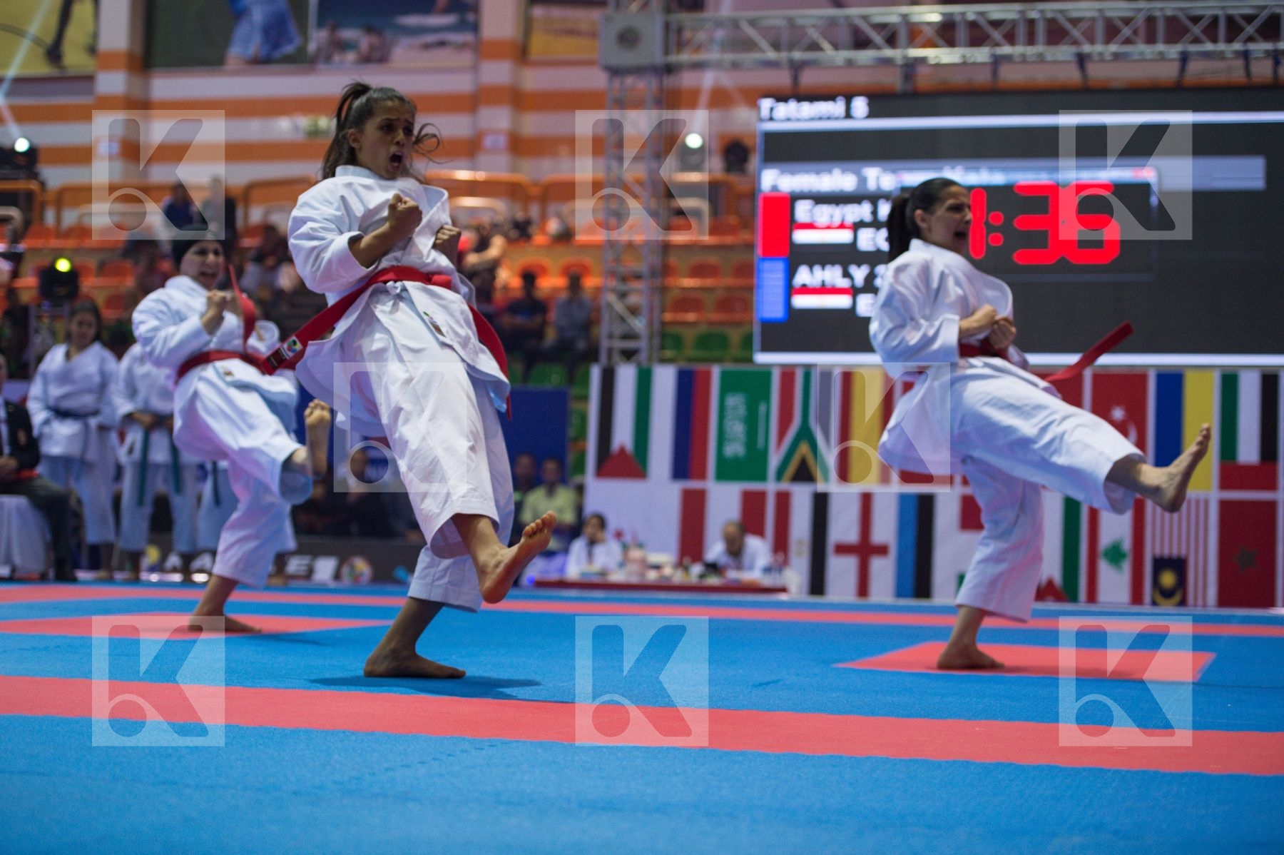 Egypt final kata team