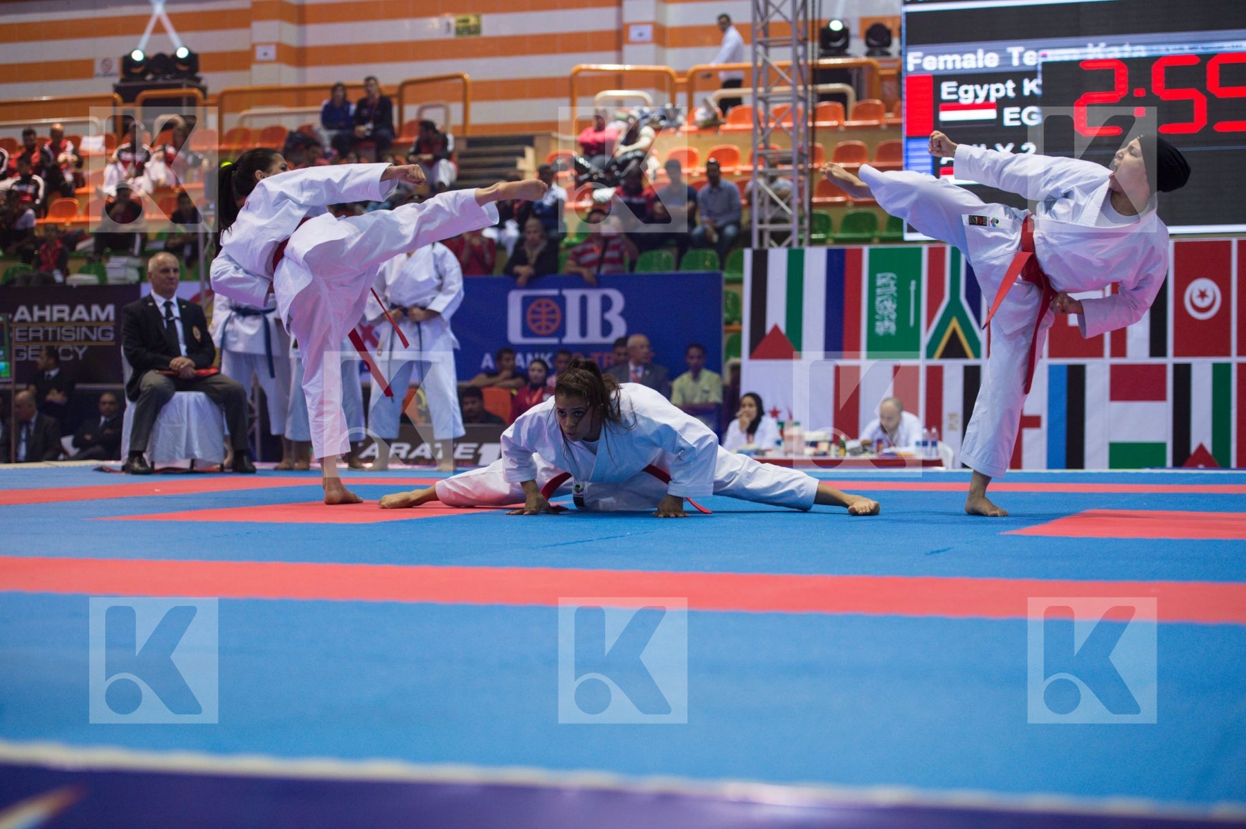 Egypt final kata team