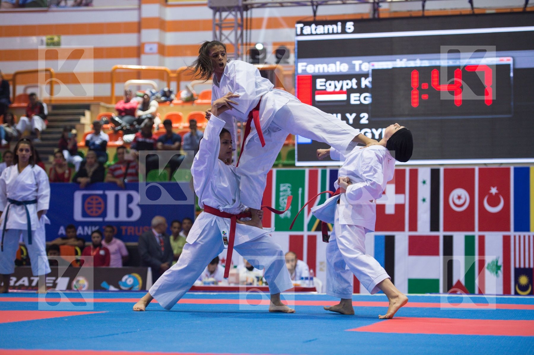 Egypt final kata team