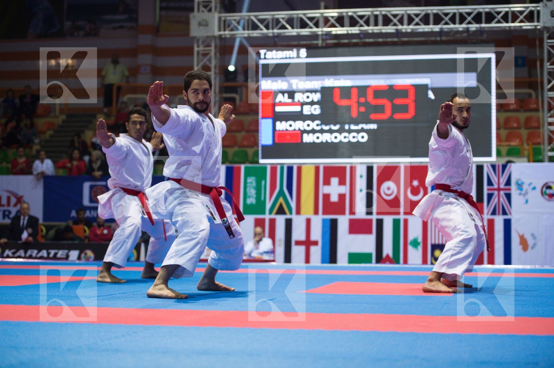 Egypt final kata team
