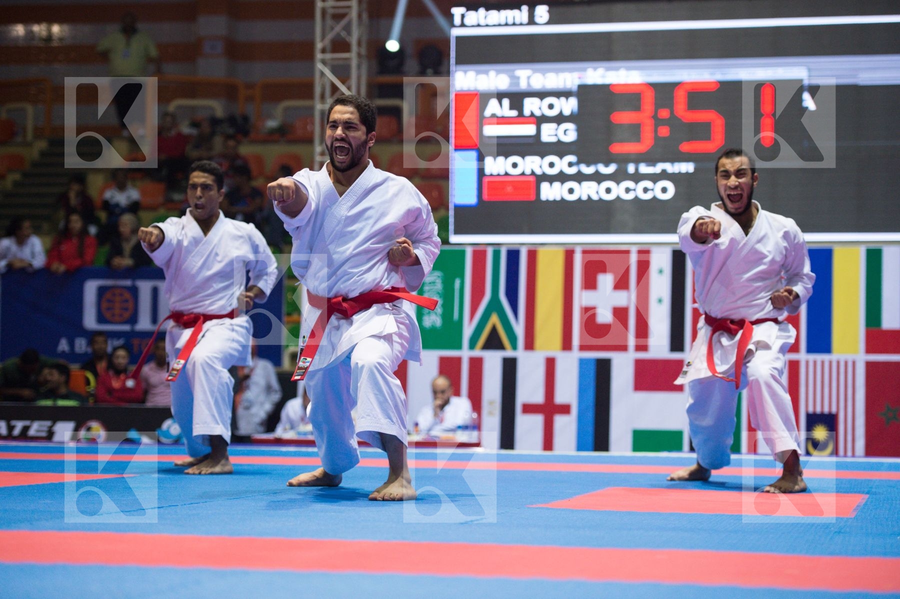 Egypt final kata team