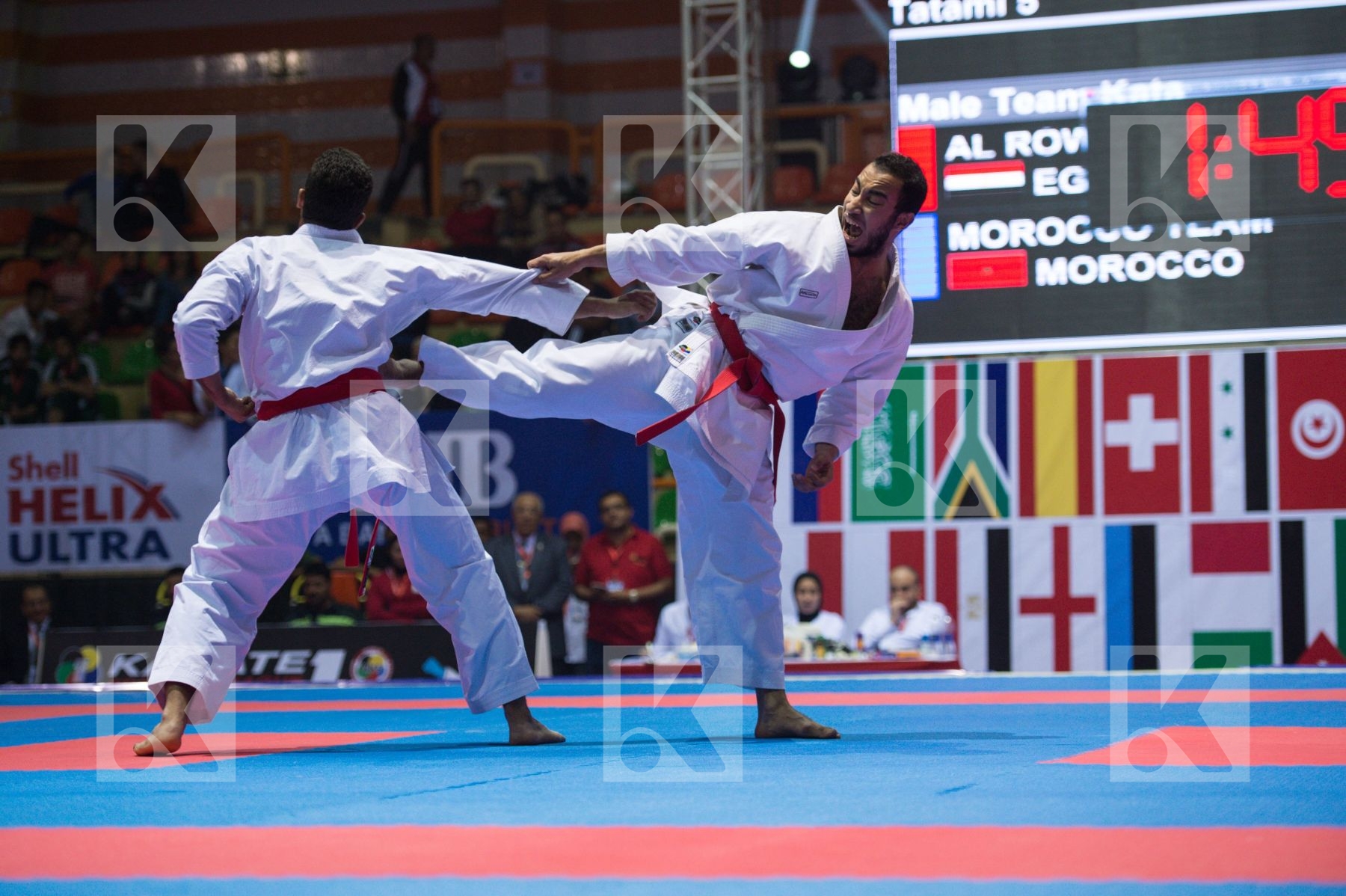 Egypt final kata team