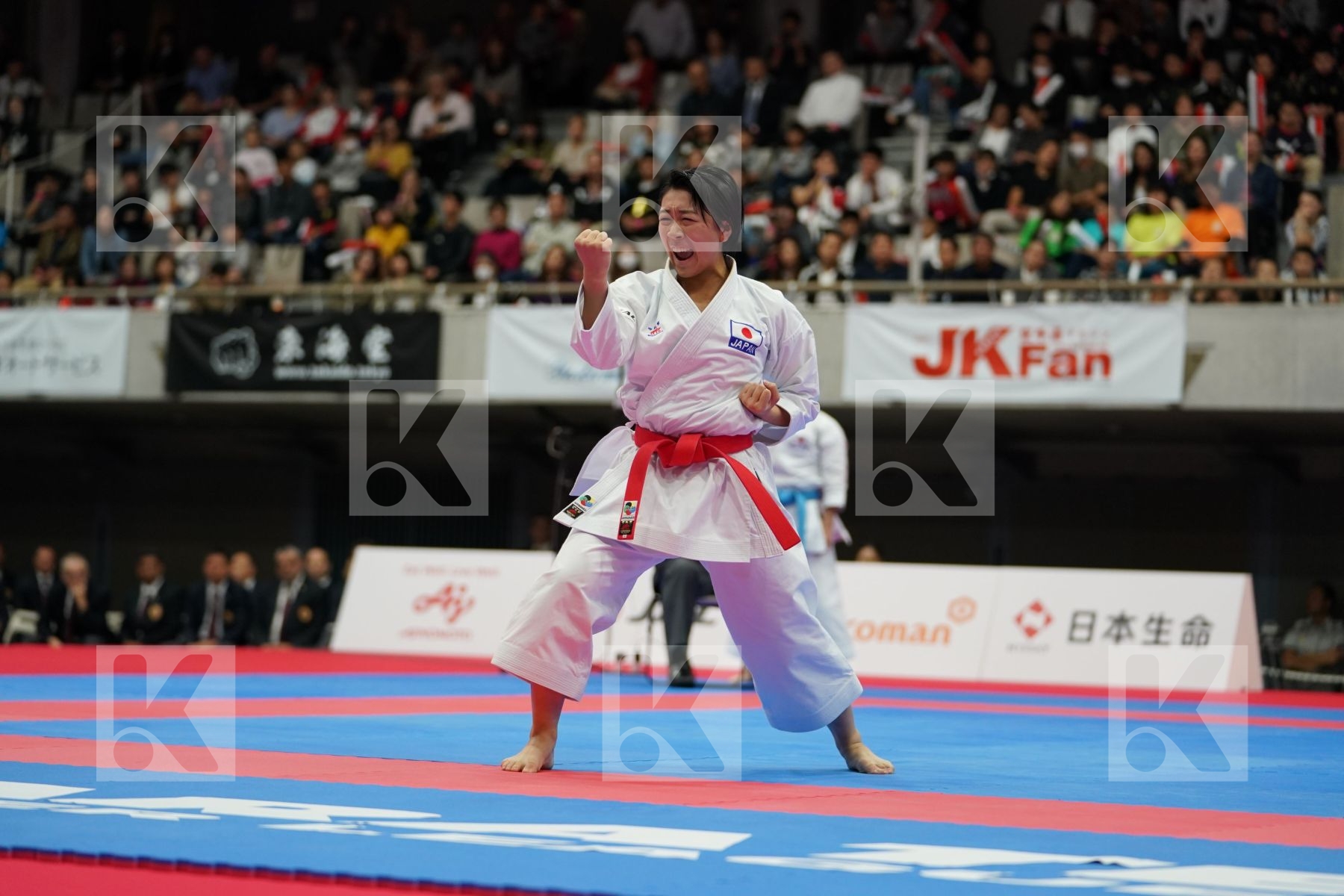 OHUCHI MIRISA (JAPAN) in Senior Female Kata - Bronze bout