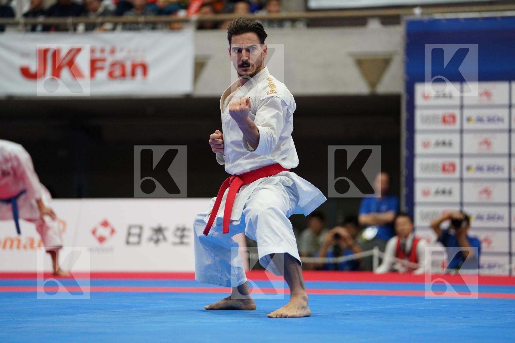 QUINTERO CAPDEVILA DAMIAN HUGO (SPAIN) in Senior Male Kata - Bronze bout