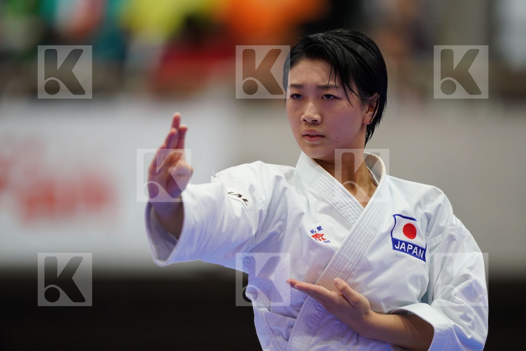 OHUCHI MIRISA (JAPAN) in Senior Female Kata - Bronze bout