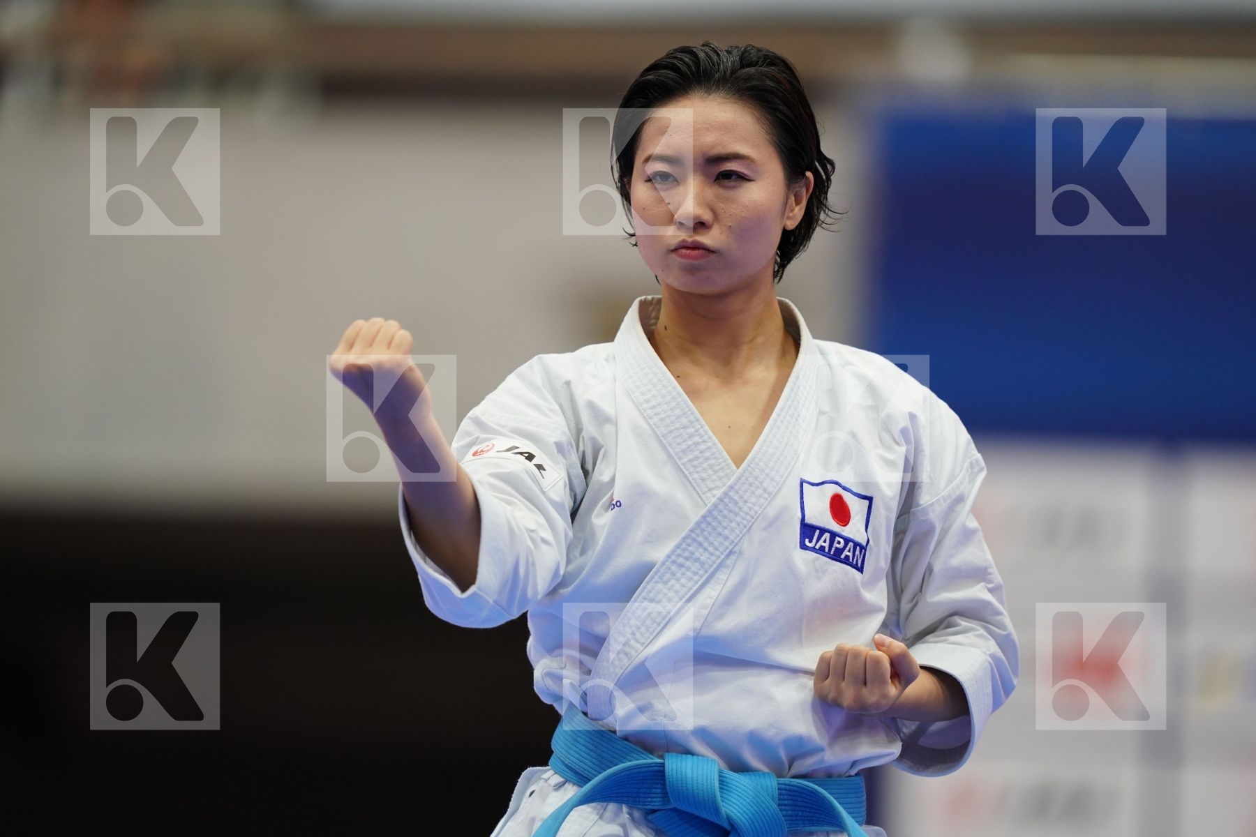 IWAMOTO EMIRI (JAPAN) in Senior Female Kata - Bronze bout