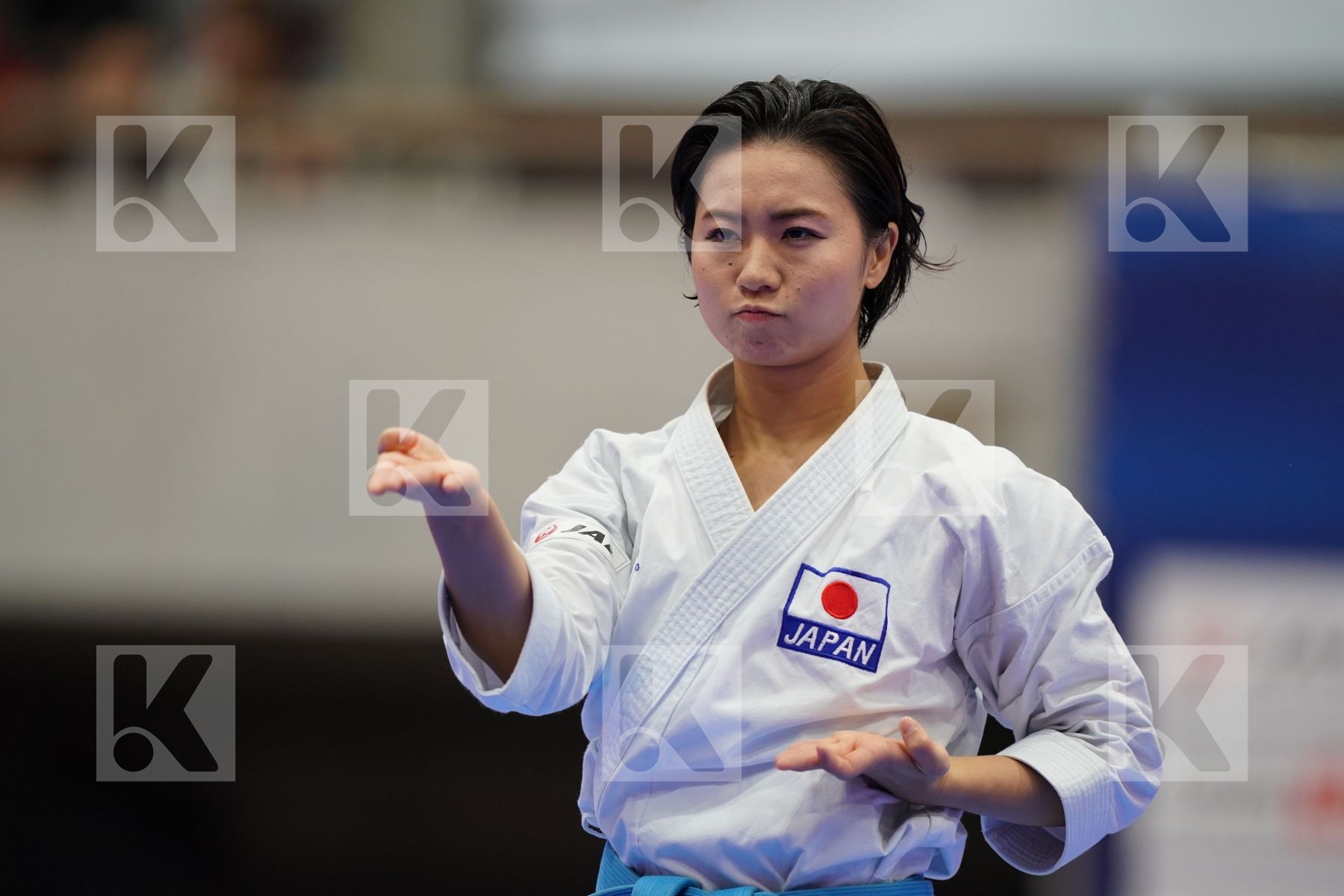 IWAMOTO EMIRI (JAPAN) in Senior Female Kata - Bronze bout