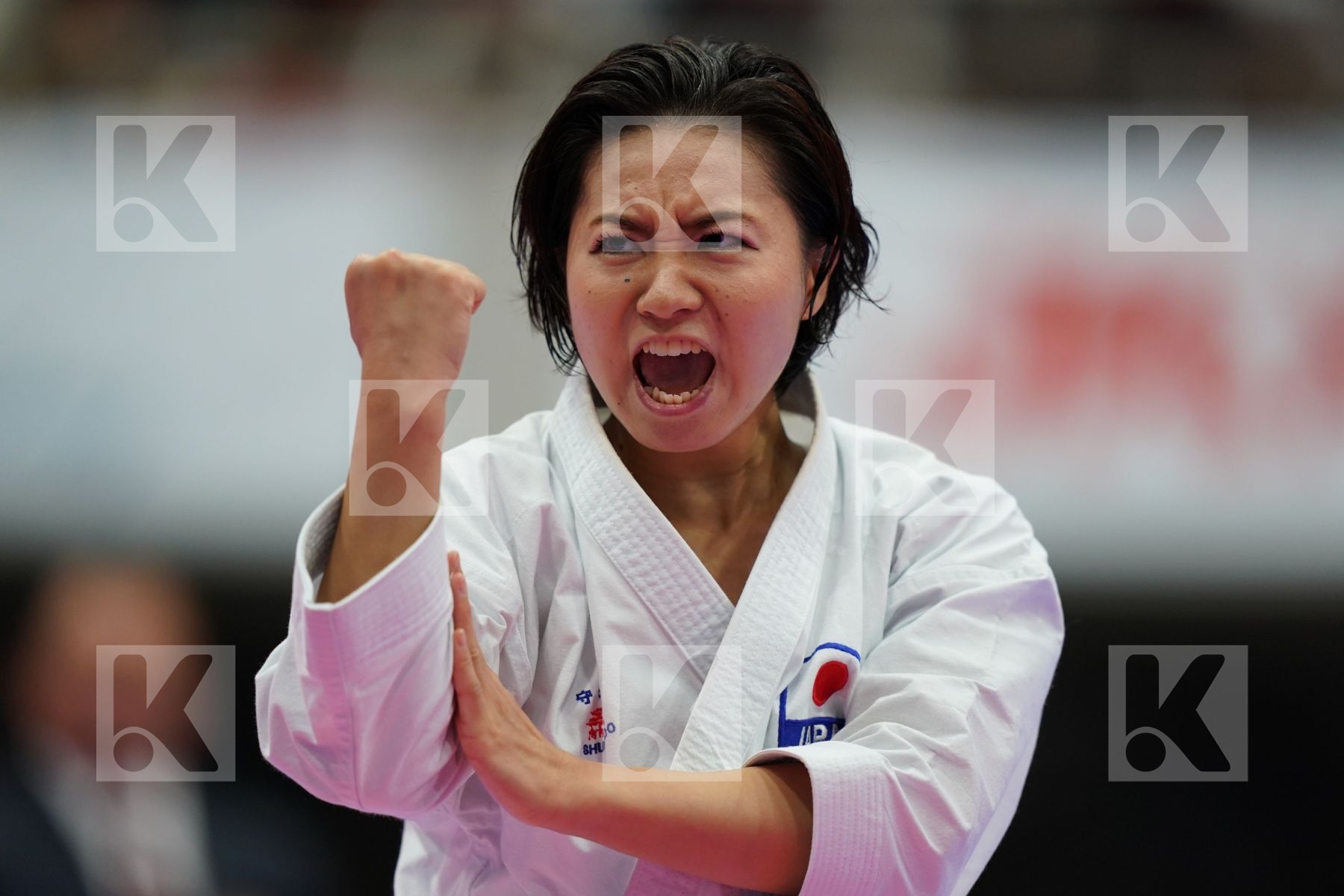 IWAMOTO EMIRI (JAPAN) in Senior Female Kata - Bronze bout