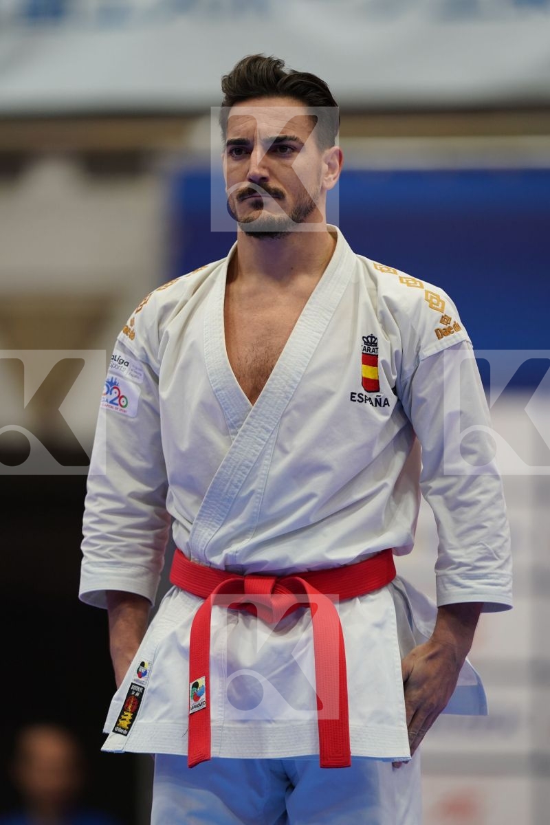QUINTERO CAPDEVILA DAMIAN HUGO (SPAIN) in Senior Male Kata - Bronze bout