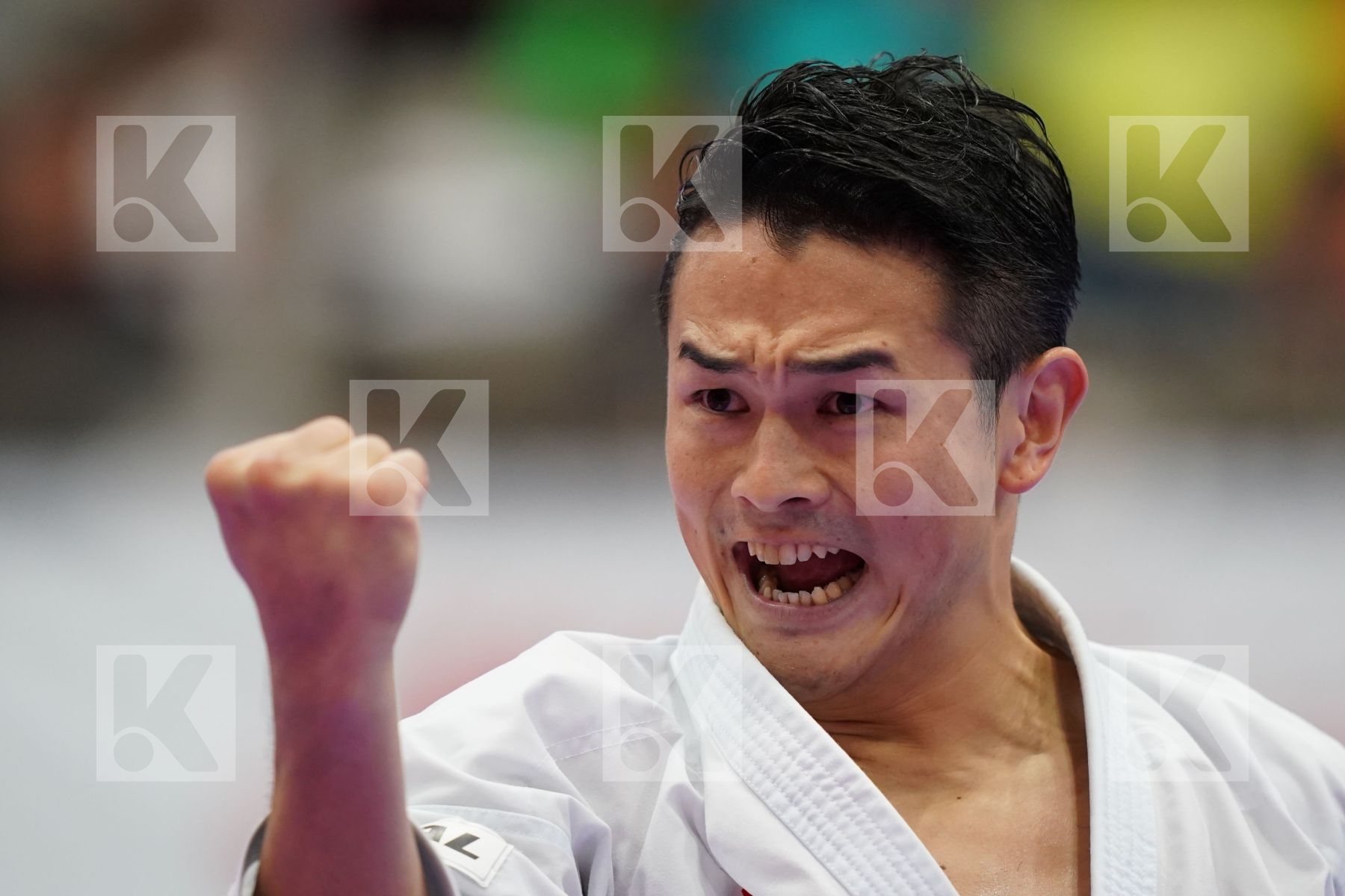SHIMBABA ISSEI (JAPAN) in Senior Male Kata - Bronze bout