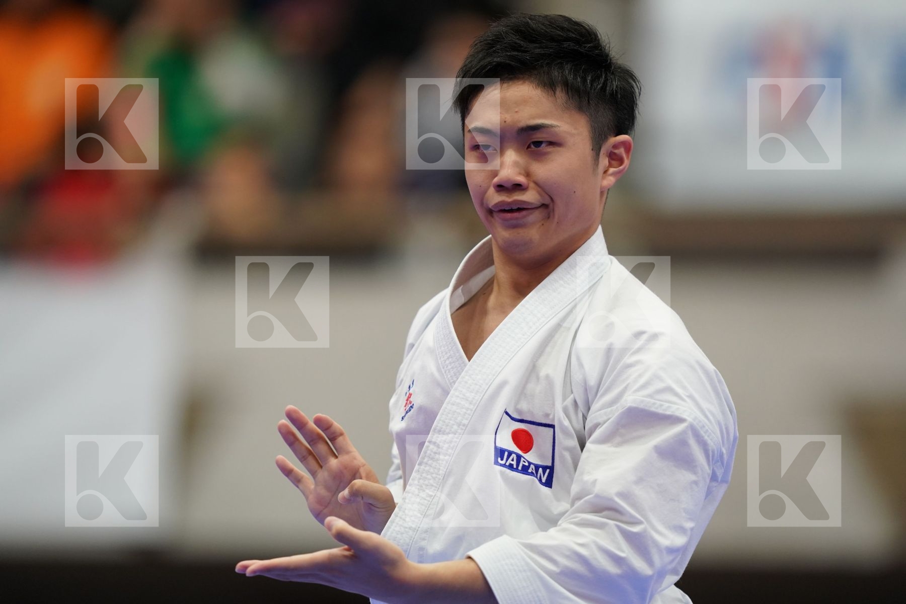 HORIBA YUHEI (JAPAN) in Senior Male Kata - Bronze bout