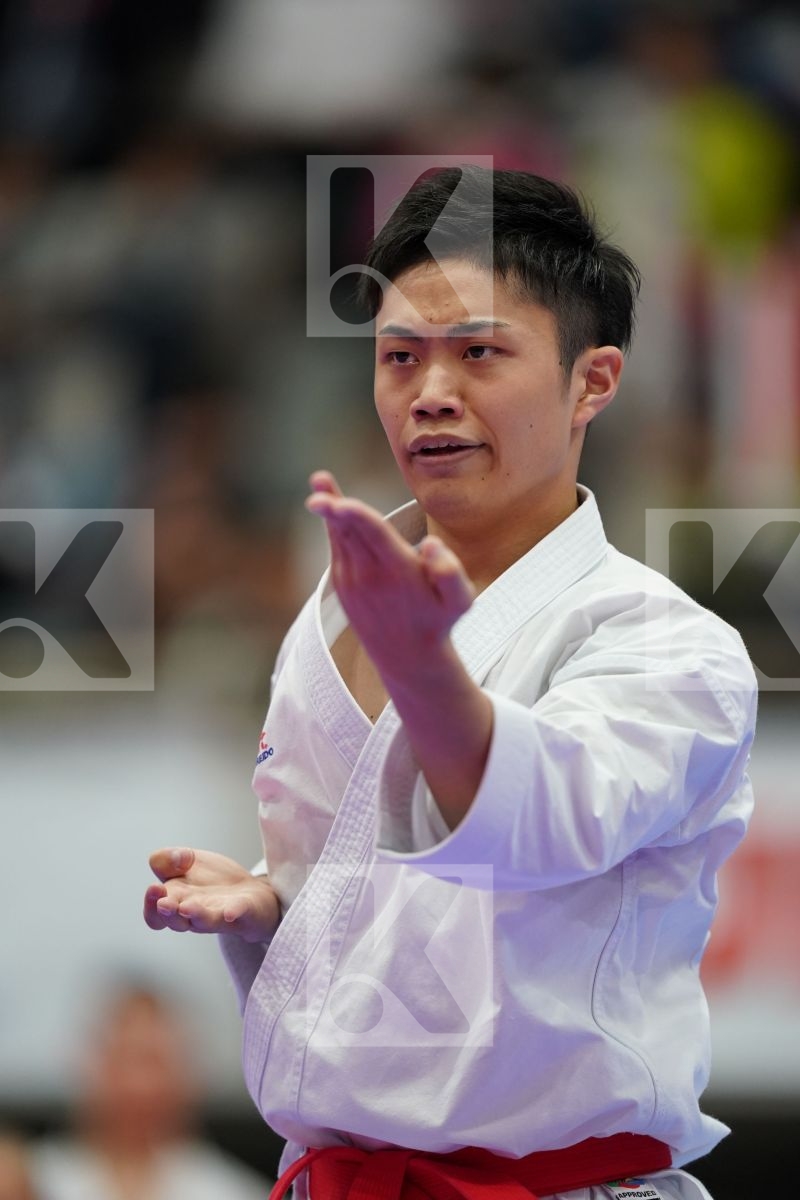 HORIBA YUHEI (JAPAN) in Senior Male Kata - Bronze bout