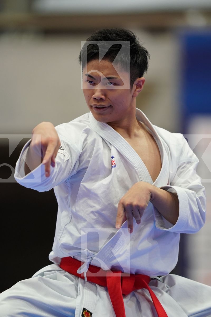 HORIBA YUHEI (JAPAN) in Senior Male Kata - Bronze bout