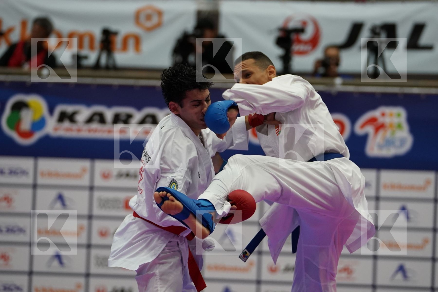 FIGUEIRA VINICIUS (BRAZIL) VS TADISSI YVES MARTIAL (HUNGARY) in Senior Kumite -67 Kg - Bronze bout