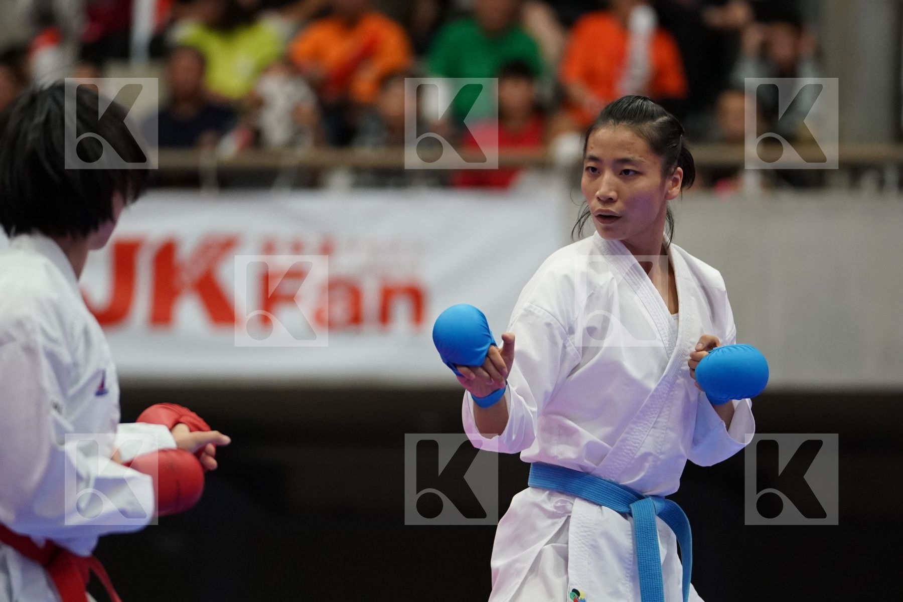 SOMEYA MAYUMI (JAPAN) VS YIN XIAOYAN (CHINA) in Senior Kumite Ð 61 Kg - Bronze bout