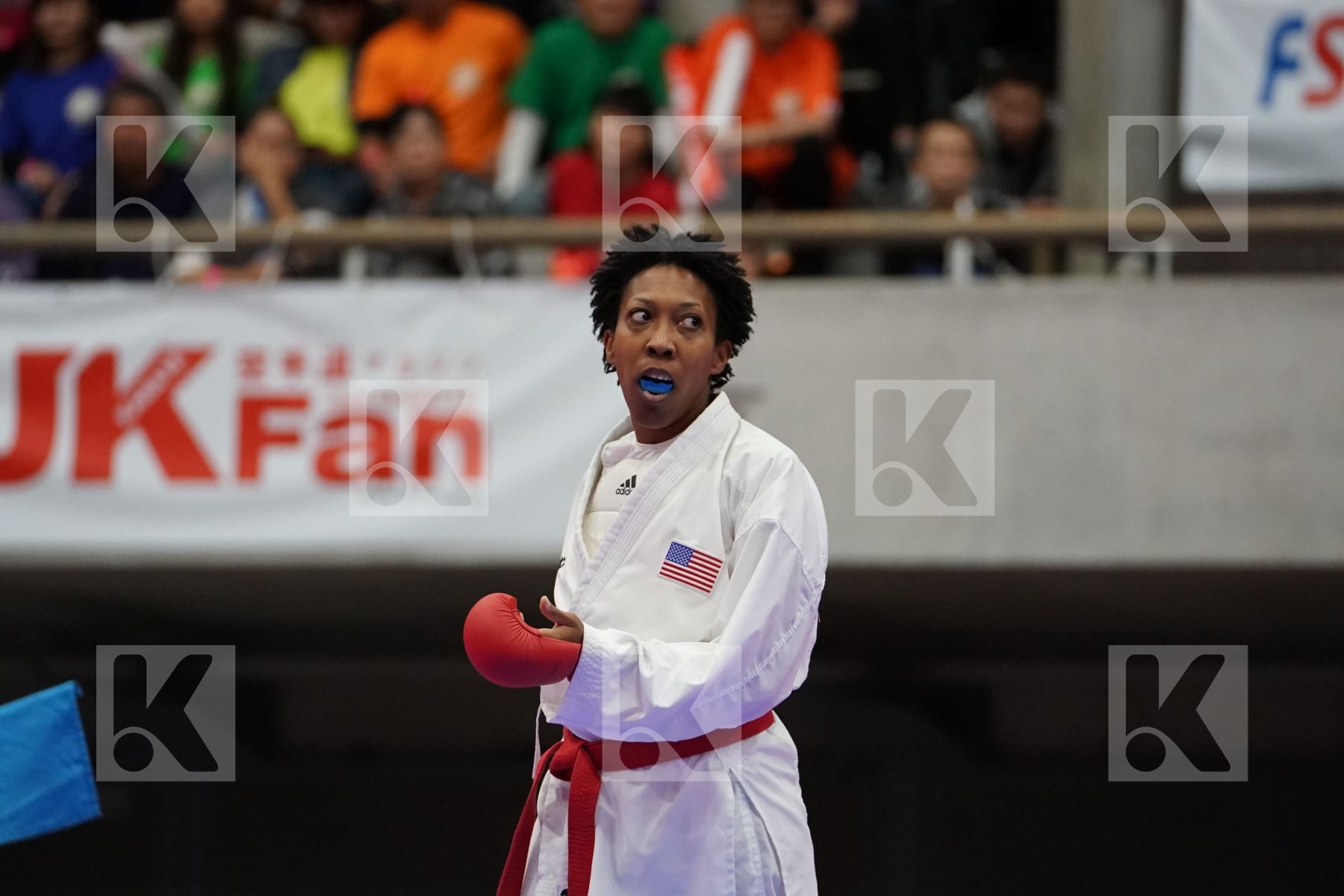 MURPHY CHERYL (USA) VS SEMERARO SILVIA (ITALY) in Senior Kumite Ð 68 Kg - Bronze bout