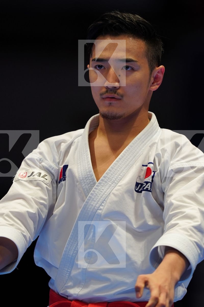 MOTO KAZAKHSTANUMASA (JAPAN) in Senior Male Kata - Gold bout