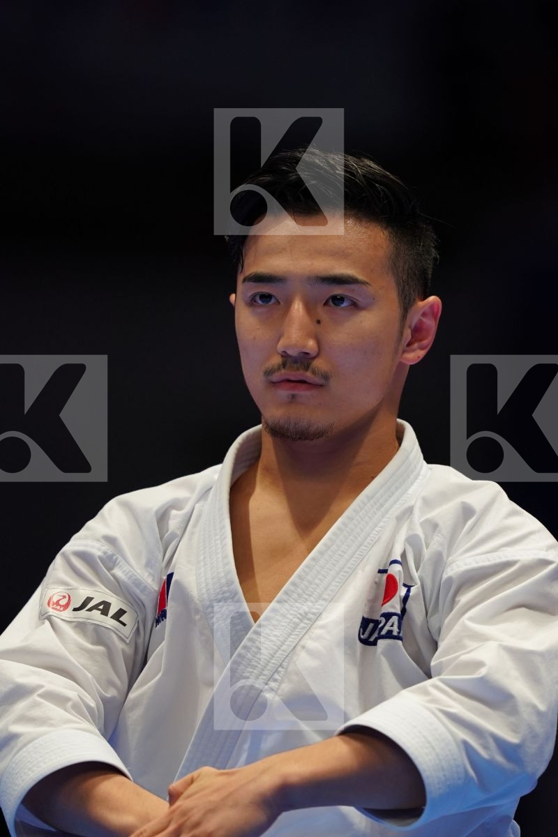 MOTO KAZAKHSTANUMASA (JAPAN) in Senior Male Kata - Gold bout