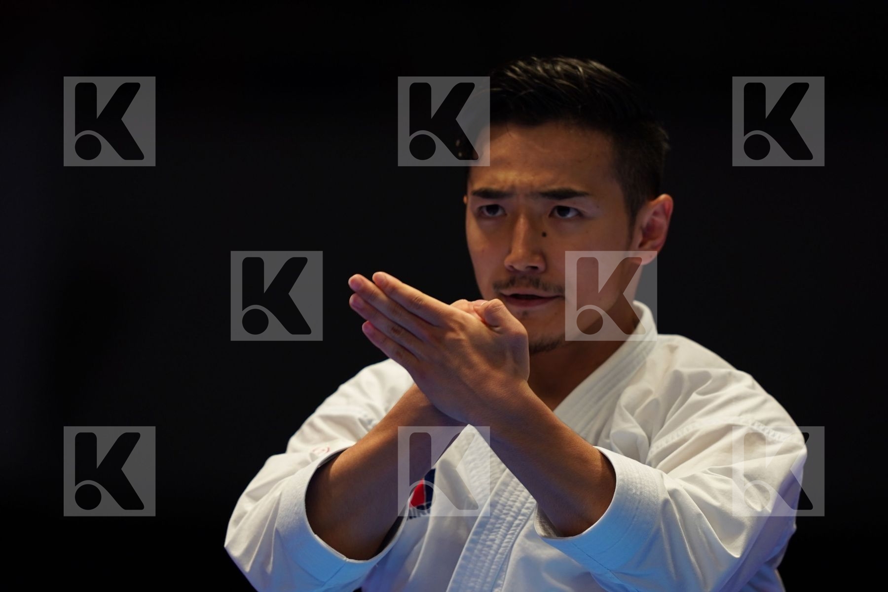 MOTO KAZAKHSTANUMASA (JAPAN) in Senior Male Kata - Gold bout