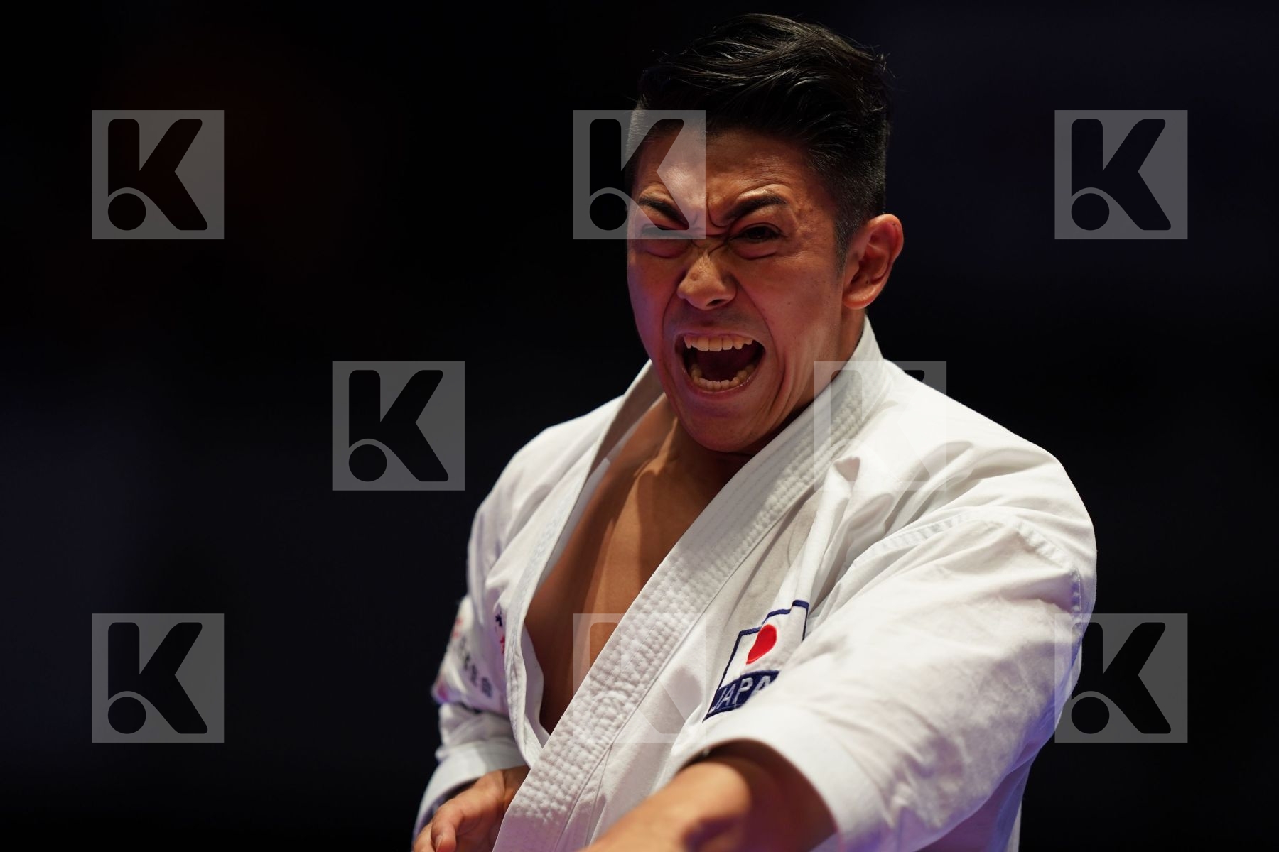 KIYUNA RYO (JAPAN) in Senior Male Kata - Gold bout