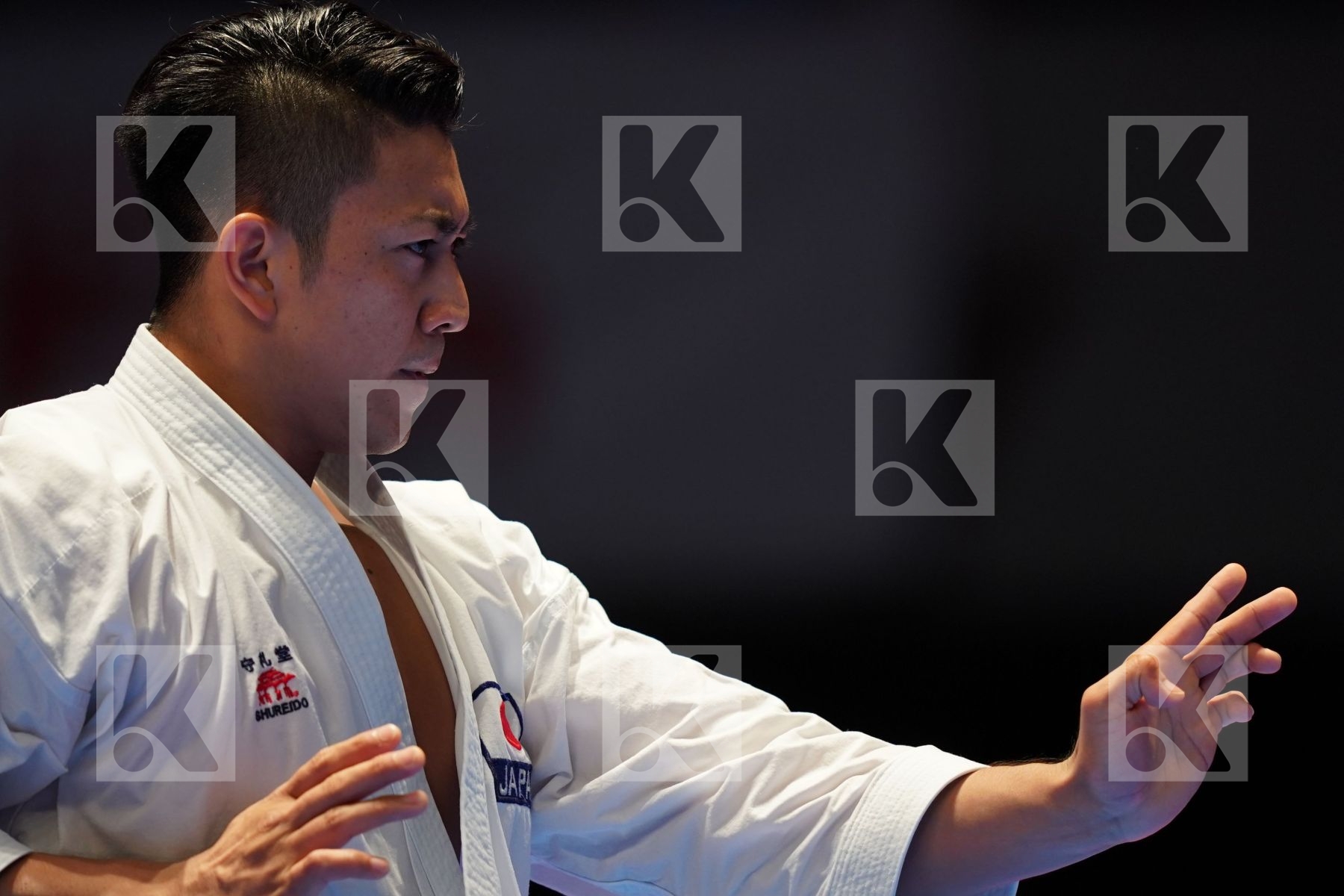 KIYUNA RYO (JAPAN) in Senior Male Kata - Gold bout