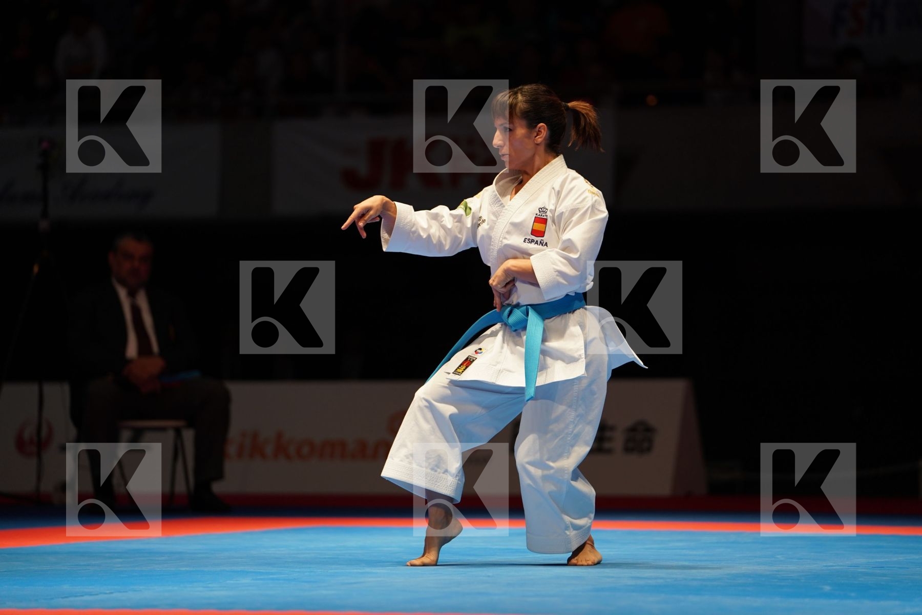 SANCHEZ JAIME SANDRA (SPAIN) in Senior Female Kata - Gold bout
