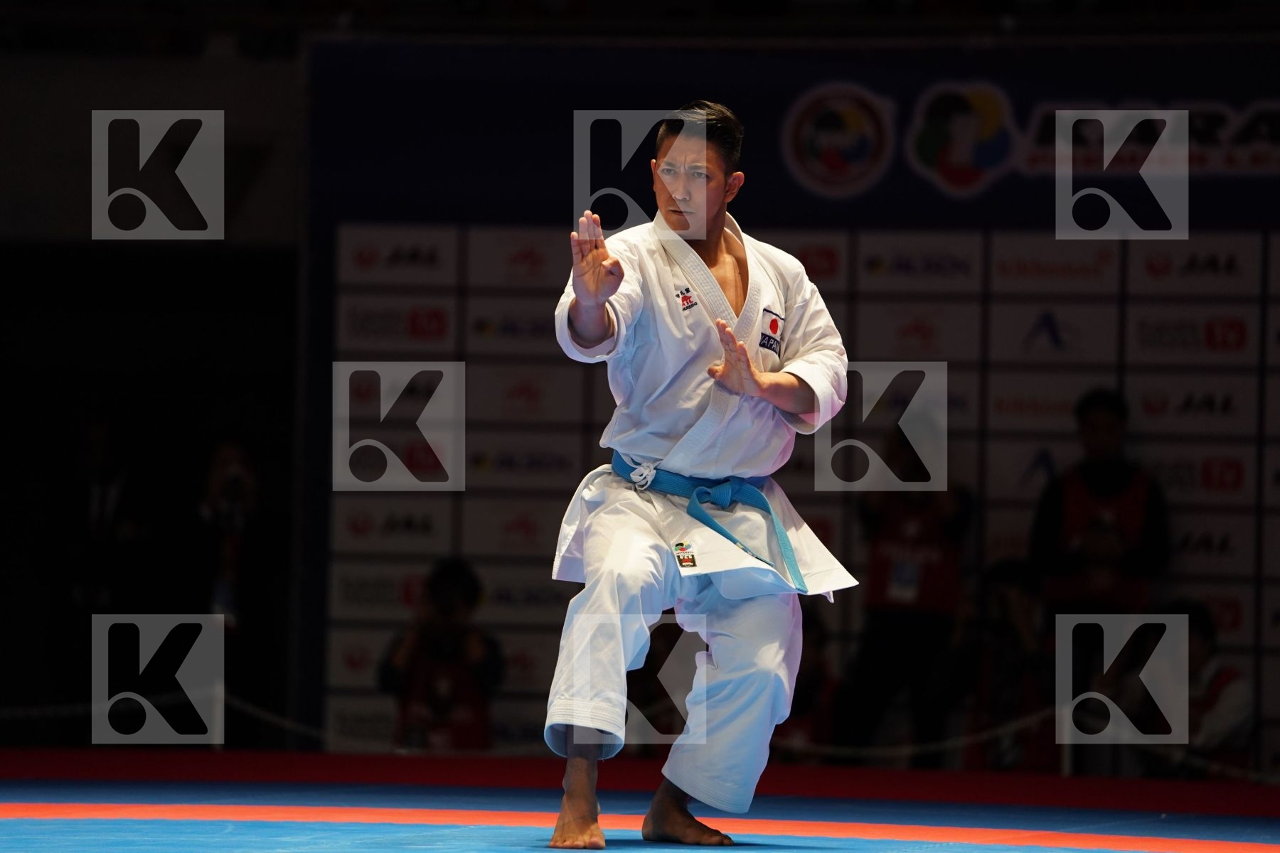 KIYUNA RYO (JAPAN) in Senior Male Kata - Gold bout