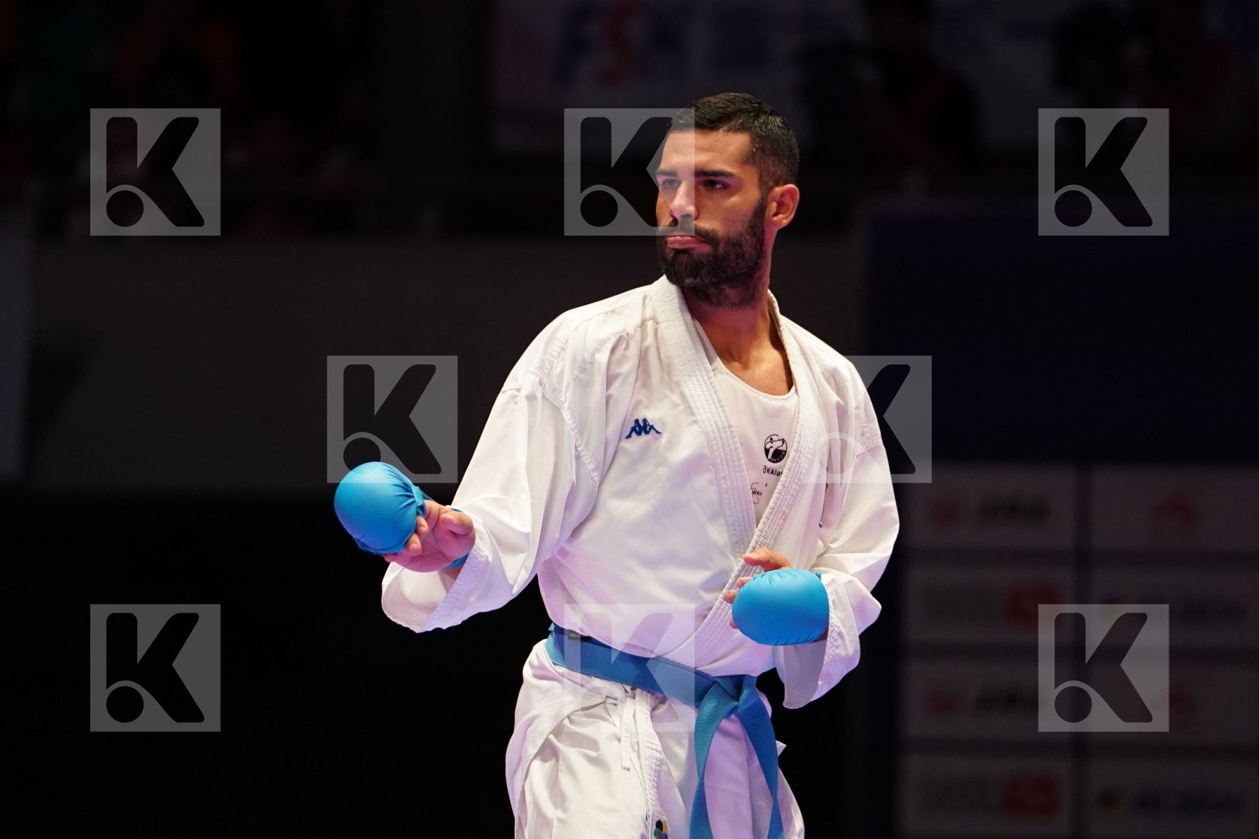 MORI YUTA (JAPAN) VS BUSA LUIGI (ITALY) in Senior Kumite Ð 75 Kg - Gold bout