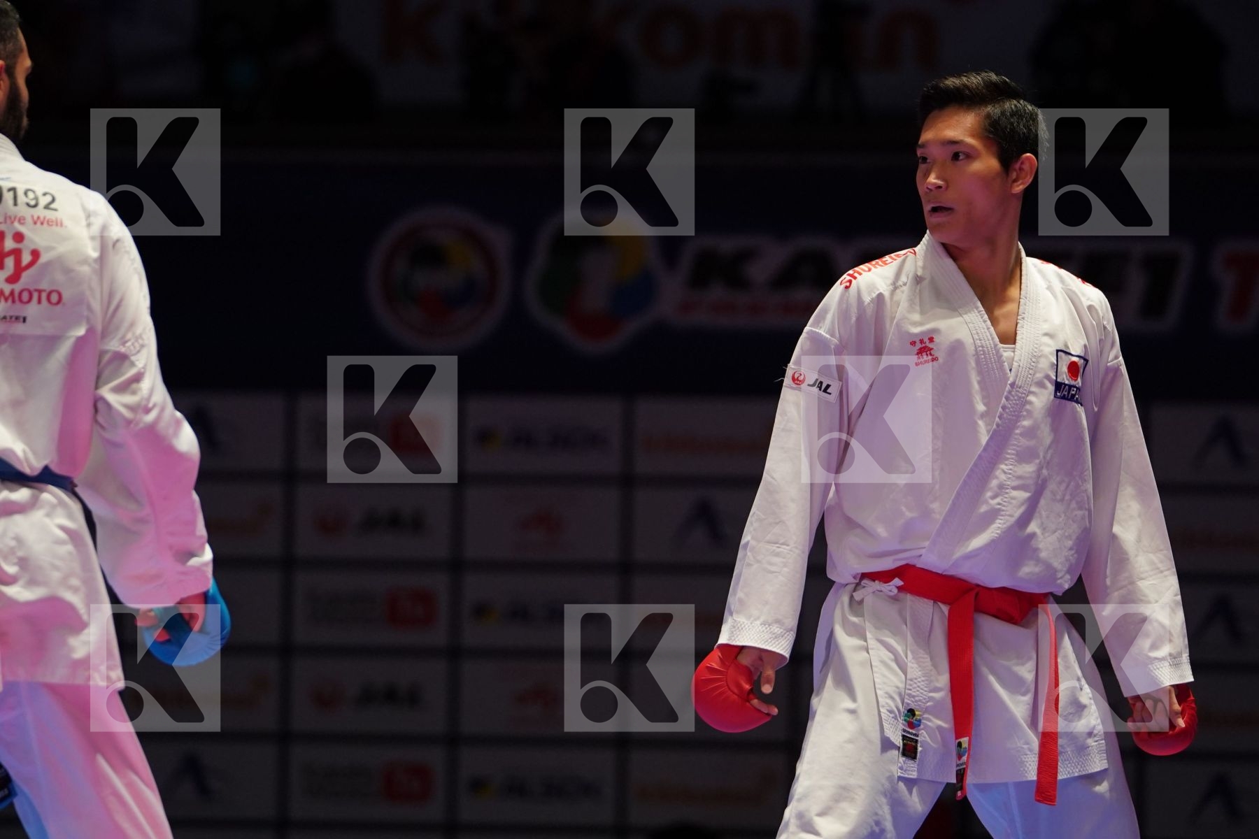 MORI YUTA (JAPAN) VS BUSA LUIGI (ITALY) in Senior Kumite Ð 75 Kg - Gold bout