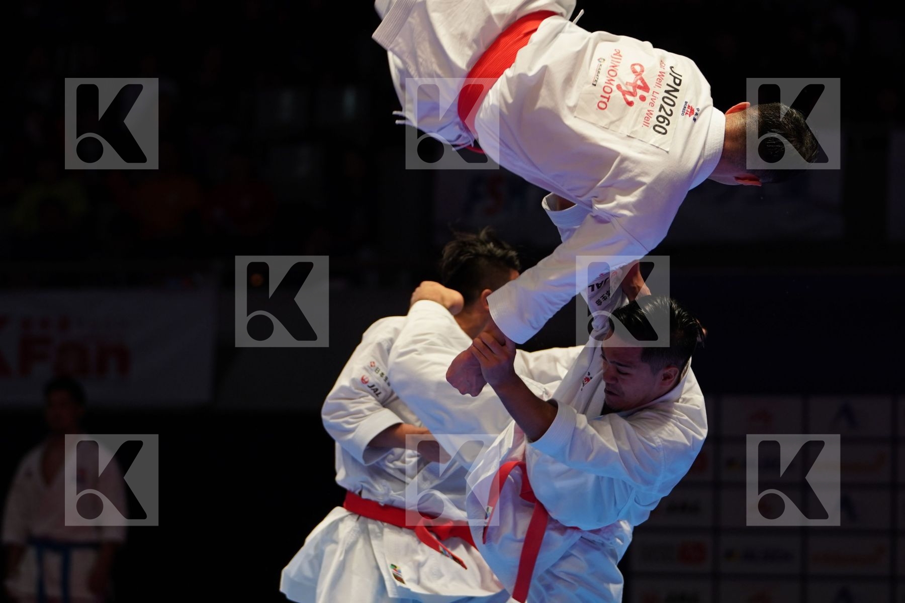 JAPAN (KINJO, KIYUNA, UEMURA) in Senior Team Male Kata - Gold bout