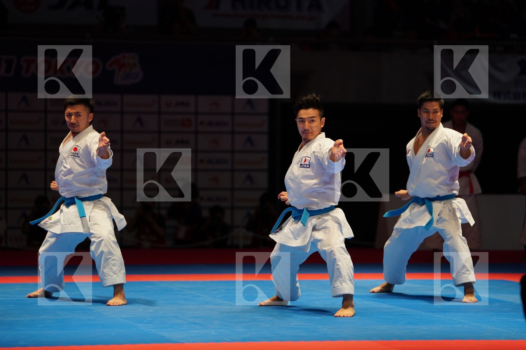 JAPAN (ARIMOTO, MOTO, MOTO) in Senior Team Male Kata - Gold bout