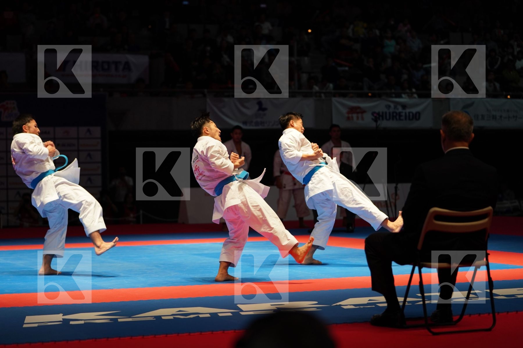 JAPAN (ARIMOTO, MOTO, MOTO) in Senior Team Male Kata - Gold bout