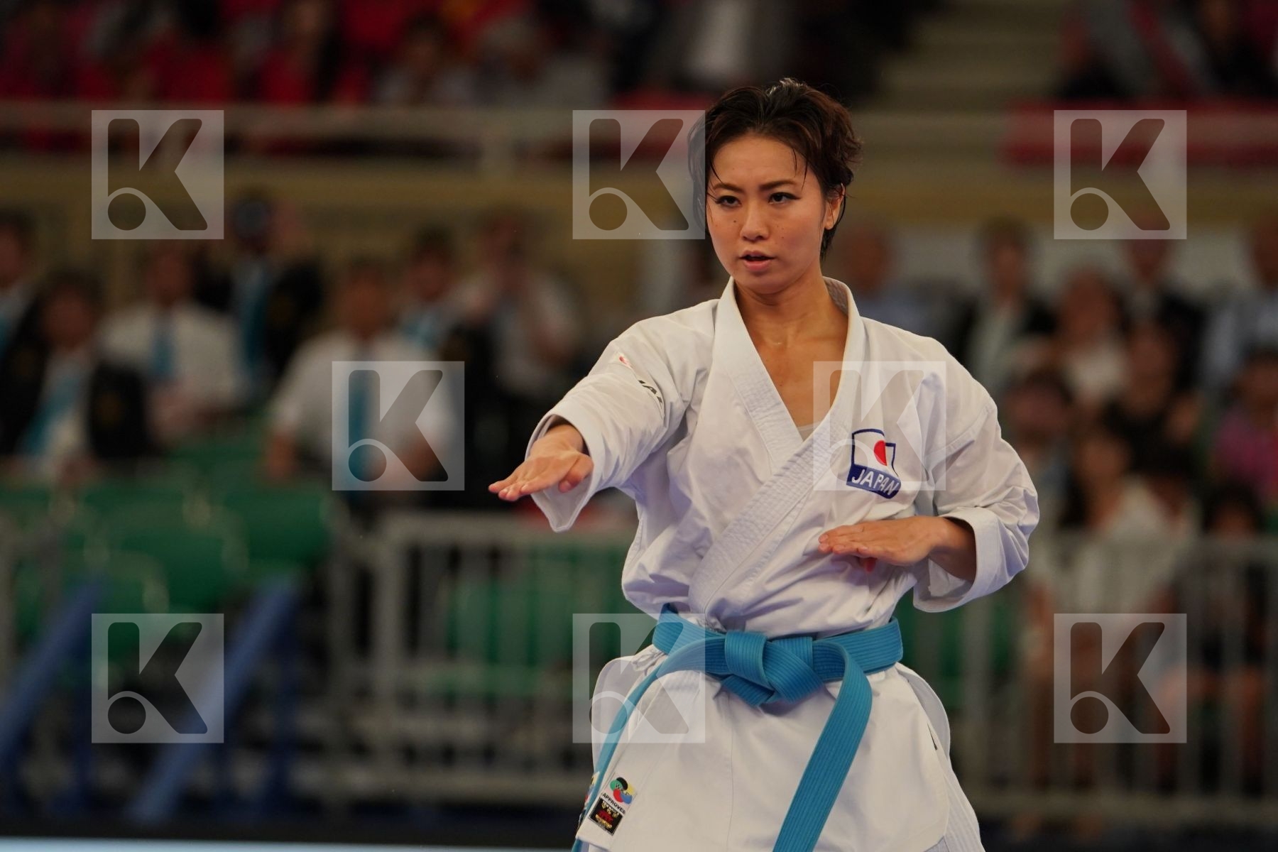 IWAMOTO EMIRI (JAPAN) in Senior Female Kata - Bronze bout